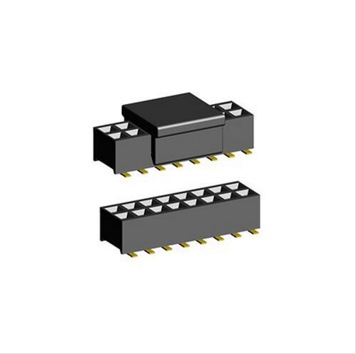 1.0mm female header,smt type