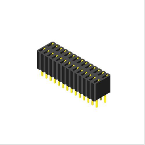 1.27mm DIP type Female Header, U shape terminal
