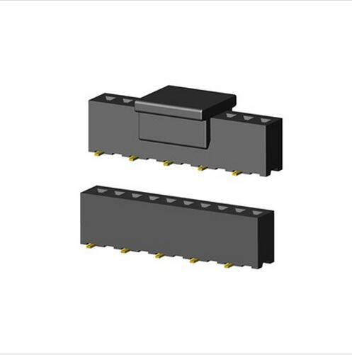1.27mm female header,U shape terminal