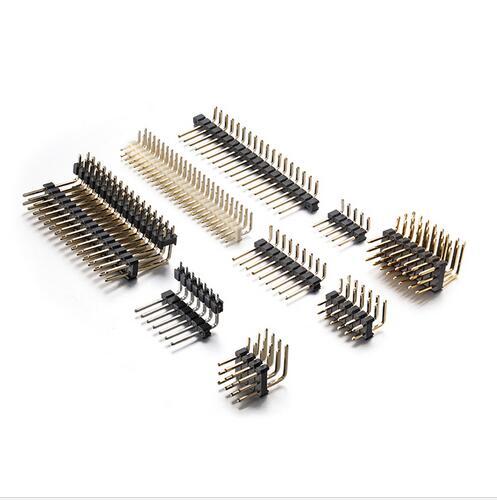 Cylconn connector 2.54mm right angle dip type pin header