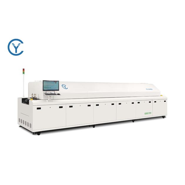 CY SMT 8 zones lead free reflow oven machine