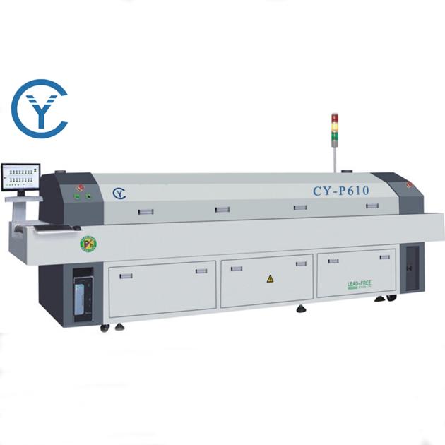CY SMT 6 zones reflow oven machine