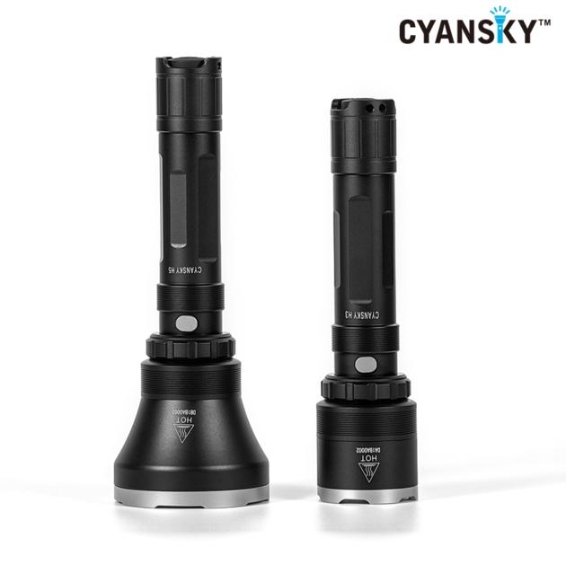 Cyansky H5 Multi Color Hunting Flashlight