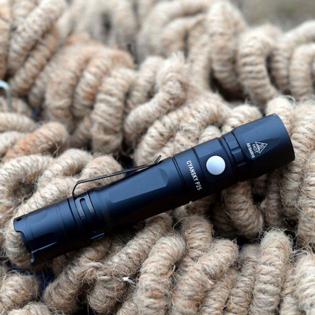 Cyansky P25 Palm-Sized Tactical Flashlight (3000Lumens/192M)