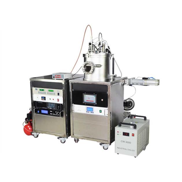 Double Target Magnetron Coater With Bias
