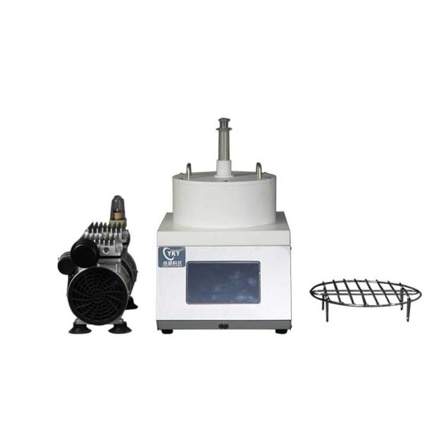Vacuum heating type corrosion-resistant spin coating machine for uniform coating of organic matter