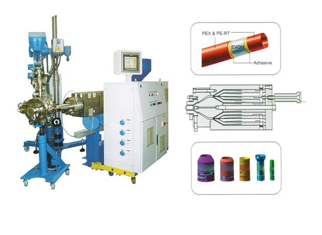 Plastic PP PE PPR Multi Layer Pipe Extrusion Machine