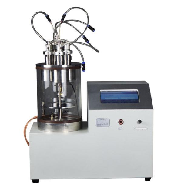 Compact Three-Head Rotary Plasma Sputtering Coater with Vacuum Pump for Gold, Silver and Copper Coat