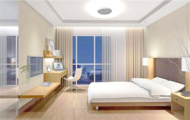 Cyanlite LED Ceiling Light Transparent Round