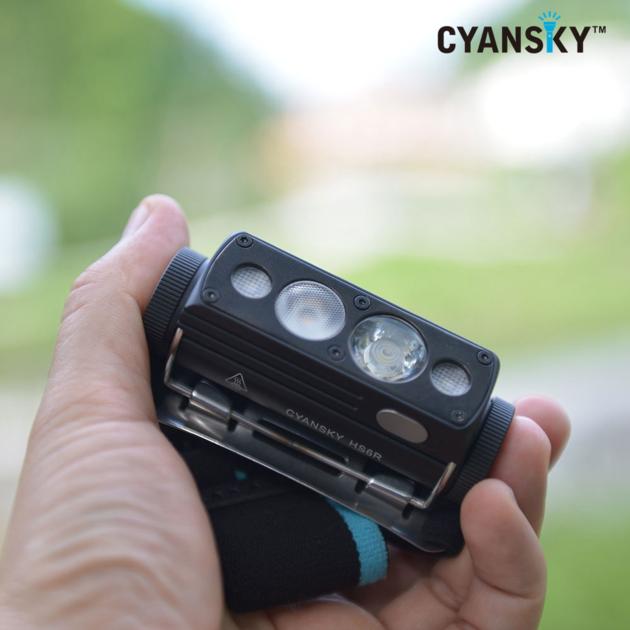 Cyansky HS6R Triple Output Rechargeable Headlamp
