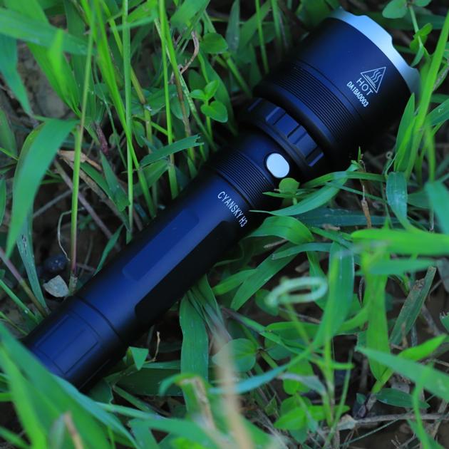 Cyansky H3 Multi Color Hunting Flashlight