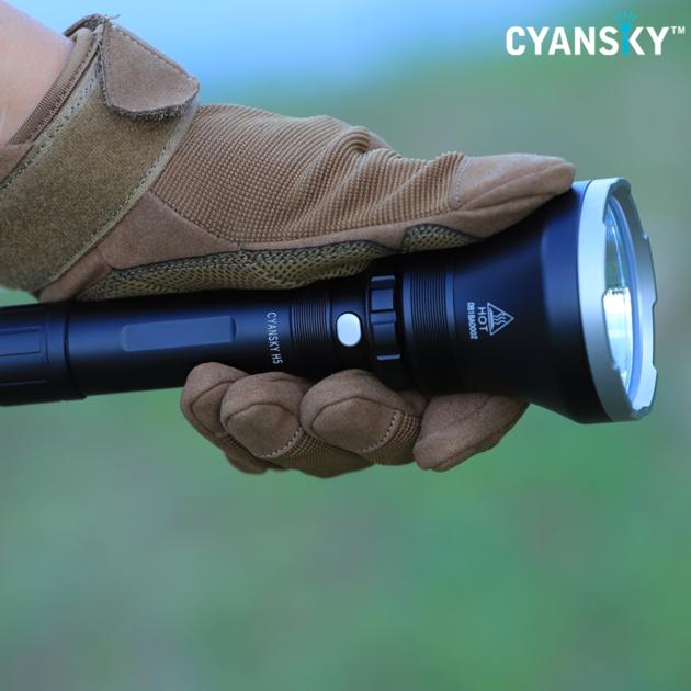 Cyansky H5 Multi Color Hunting Flashlight