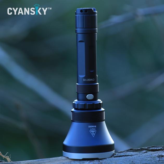 Cyansky H5 Multi Color Hunting Flashlight