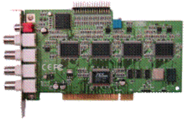 4 ch real time dvr card, kodicom card