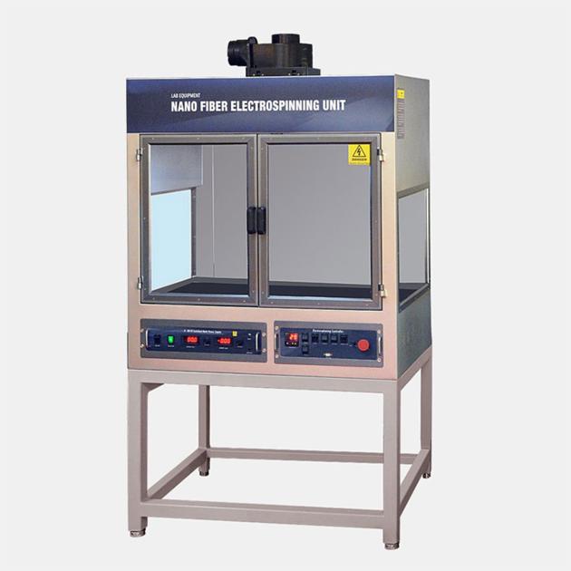 Nanofiber Electrospinning Unit Equipped with Coaxial Spinneret for Core and Sheath Nanofiber Product