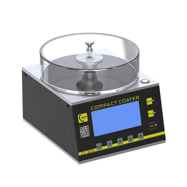 Precision Spin Coater with Plexiglass Chamber for Quartz Substrate Coating