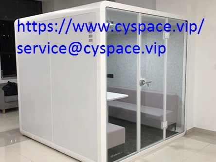 Cyspae Office Phone Booth Public Privacy Calling Certificate Telephone Cabin Acoustic Phone Booth