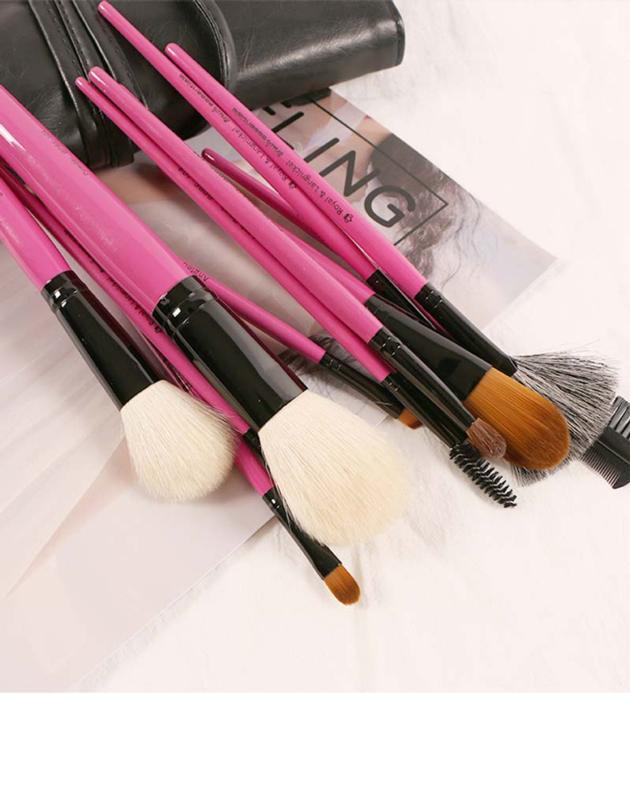 12 Pieces Make Up Brushes Set For Face 