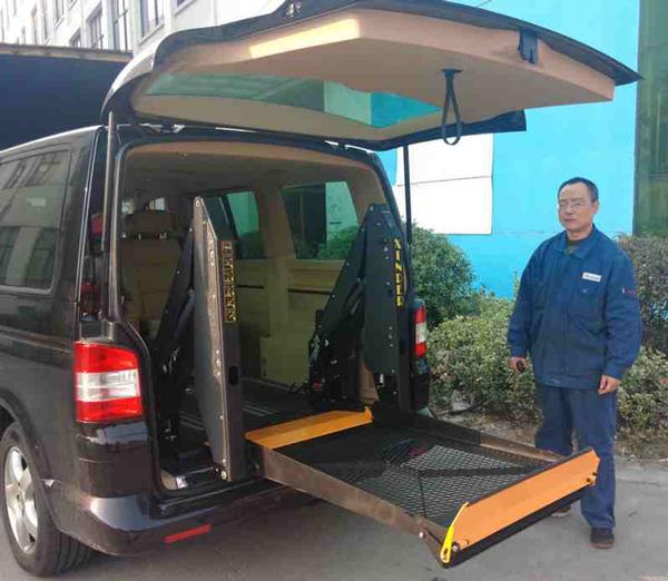WL-D wheelchair lift for van for disabled with CEcertificate
