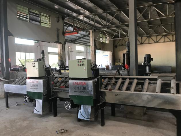 Chamfering Machine For Curbstone Granite And