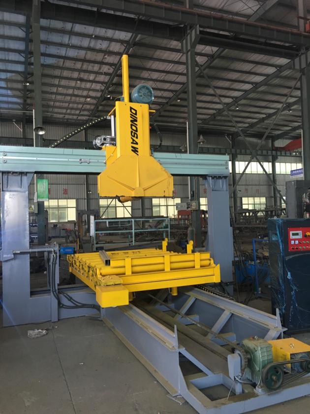 Curbstone Cutting Machine Line With Single