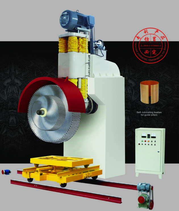 Hydraulic Multiblade Block Cutter Machine For