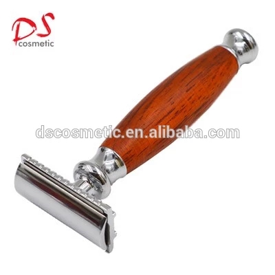 Red Wood Wih Handle Shaving Brush