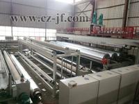 Geomembrane extrusion machinery