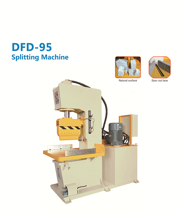 Stone Splitting Machine for granite and marble Split between, DAFON 