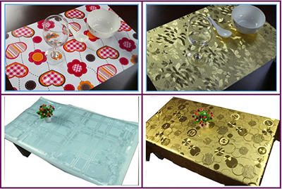 pvc table cloth