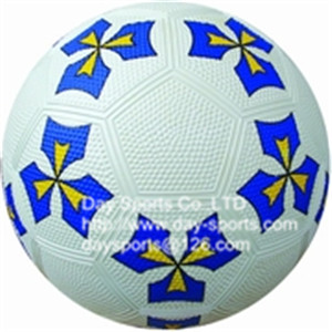 rubber soccer ball