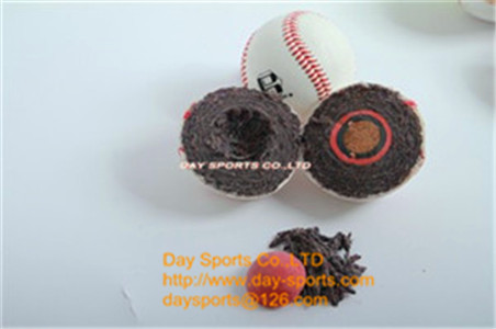 real leather baseball