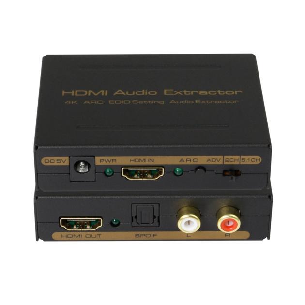 4K ARC EDID HDMI Audio (SPDIF+R/L) Extractor