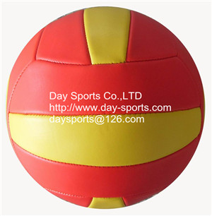 pvc machine stitched volleyball