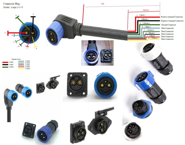 Battery Pack 2 4 Connector 50A
