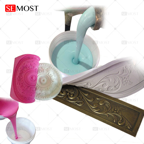 Tin Cure Silicone Rubber For Plaster