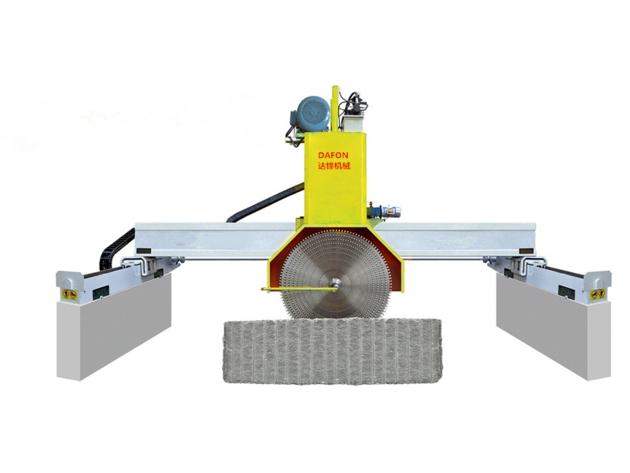 Multi blade Bridge Block Cutter machine for cutting granite and marble block,DAFON