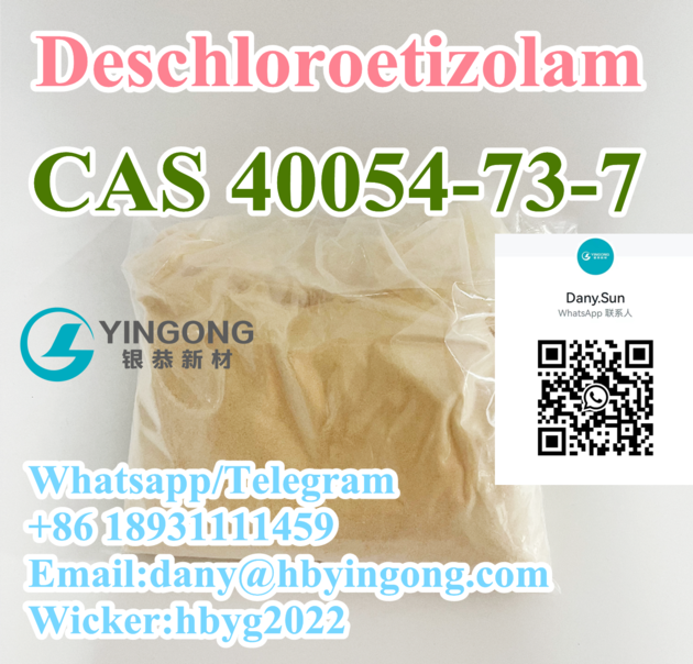 Deschloroetizolam CAS 40054 73 7