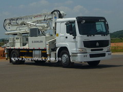 howo   Concrete pump truck