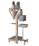 Semiautomatic auger filling machine