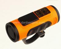 Mini sport style MP3 speaker with torch