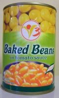 Baked beans in tomato sauce