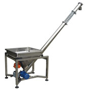 Inclined screw feeder
