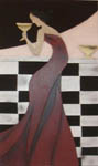 leather painting