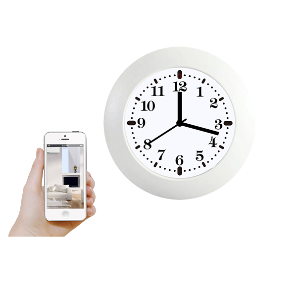 Wireless Nanny camera HD 1080P Wall/Desk Clock Wi-Fi Security Camera