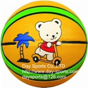 rubber basketball
