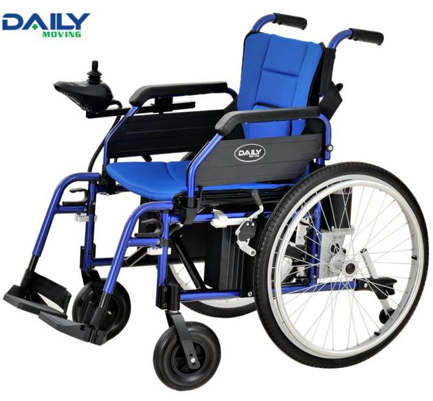24'' Electric Power Wheelchair with Easy Folding Capability