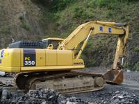 used pc350-6 komatsu excavator