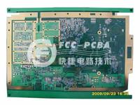 1.6mm Printed Circuit Board with Four Layers of PCBs and Immersion Gold Finish