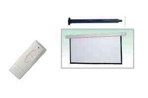 Projection screen tubular motor